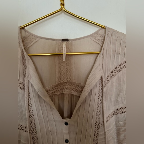 Free People Sweet Treat Mini Shirt Dress - Picture 5 of 6